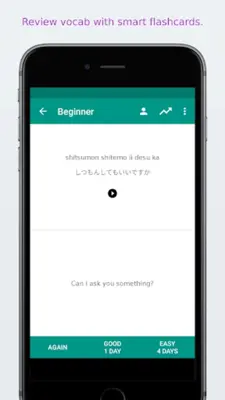 Simply Learn Japanese android App screenshot 2