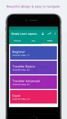 Simply Learn Japanese android App screenshot 3